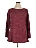 Lildy Burgundy Pullover Sweater Size XL - photo 1