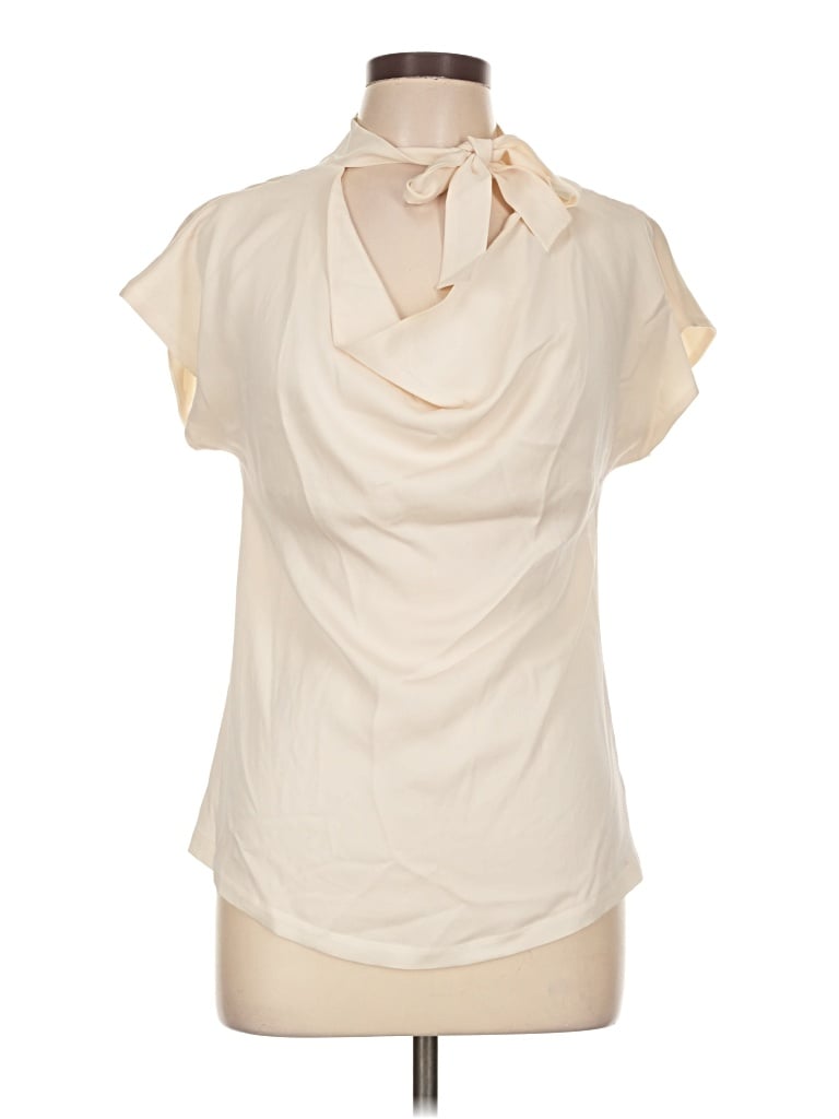 Pre-owned Max Mara Sleeveless Blouse In Ivory