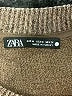 Zara Brown Pullover Sweater Size M - photo 7