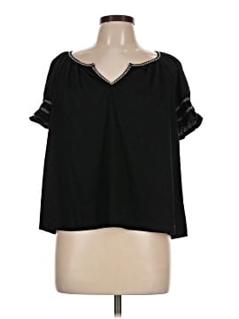 Max Studio Short Sleeve Blouse (view 1)
