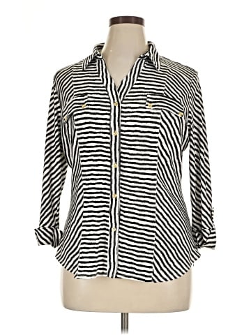 Roz & Ali 3/4 Sleeve Blouse (view 1)