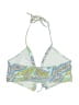 Shein Paisley Blue Swimsuit Top Size M - photo 2