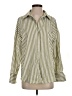 Zara Stripes Green 3/4 Sleeve Blouse Size S - photo 1