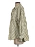 Zara Stripes Green 3/4 Sleeve Blouse Size S - photo 5