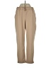 Maison d' Amelie Solid Tan Casual Pants Size S - photo 1