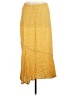 Rhode 100% Rayon Print Yellow Casual Skirt Size M - photo 1