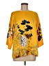 Soft Surroundings 100% Polyester Yellow 3/4 Sleeve Blouse Size M - photo 1