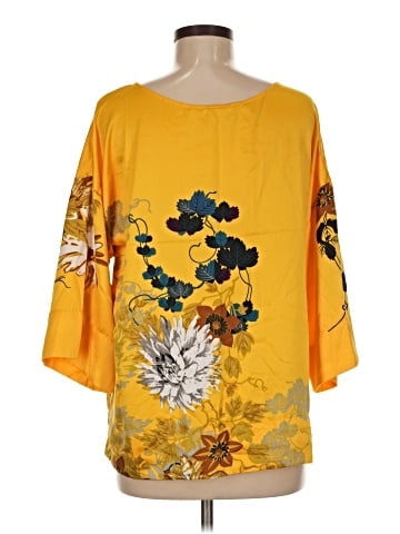 Soft Surroundings 3/4 Sleeve Blouse (view 2)