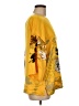 Soft Surroundings 100% Polyester Yellow 3/4 Sleeve Blouse Size M - photo 4