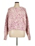 LoveShackFancy Tweed Pink Wool Pullover Sweater Size XL - photo 1