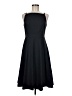 Theory Solid Black Cocktail Dress Size 8 - photo 1