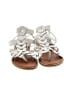 Pilcro Silver Sandals Size 7 - photo 2