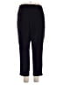 H&M 100% Polyester Solid Black Casual Pants Size 16 - photo 2