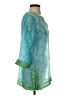 Gretchen Scott Designs Teal 3/4 Sleeve Blouse Size S - photo 4