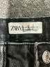 Zara Black Denim Shorts Size 0 - photo 3