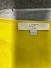 Ann Taylor LOFT 100% Polyester Yellow Long Sleeve Blouse Size 20 - photo 7