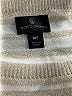 Worthington Stripes Ivory Pullover Sweater Size M (tall) - photo 7
