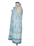 Ronni Nicole Paisley Blue Casual Dress Size L - photo 5
