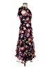 Xscape Floral Black Cocktail Dress Size 4 - photo 4