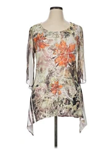 Cal Style 3/4 Sleeve T-Shirt (view 1)