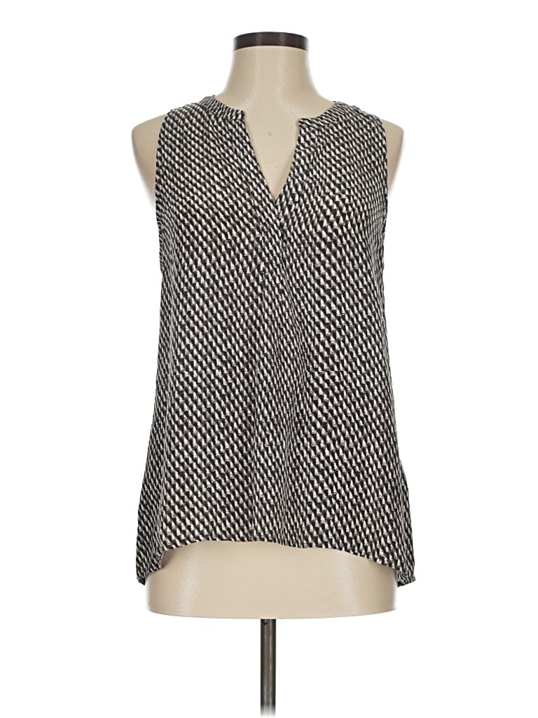 Pre-owned Joie Sleeveless Blouse In Gray