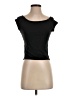 Out From Under Black Short Sleeve Top Size S-P - photo 1