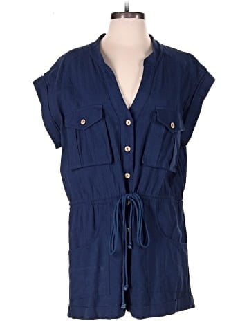 Blue Blush Romper (view 1)