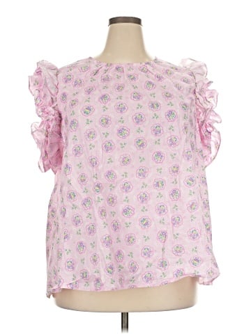 chic soul (chicsoul.com) Short Sleeve Blouse (view 1)