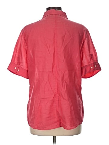 L.L.Bean Short Sleeve Button-Down Shirt (view 2)