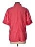 L.L.Bean 100% Cotton Solid Red Short Sleeve Button-Down Shirt Size L - photo 2