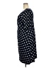 Connected Apparel Polka Dots Black Casual Dress Size 20 - photo 5