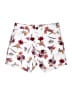 St. John's Bay Floral White Shorts Size 4 - photo 1