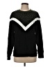 Sweaty Betty Chevron-herringbone Black Pullover Sweater Size S - photo 1
