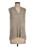 Vanessa Virginia Silver Sleeveless Blouse Size S - photo 1