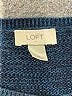Ann Taylor LOFT Outlet Blue Pullover Sweater Size M - photo 7