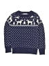 Crewcuts 100% Cotton Stars Blue Pullover Sweater Size 4 - 5 - photo 1