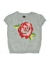 Tea Floral Gray Sweater Vest Size 5 - photo 1