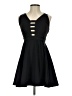 Love, Nickie Lew Solid Black Cocktail Dress Size S - photo 1