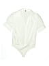 Unbranded White Short Sleeve Blouse Size M - photo 1