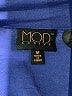 MOD Lusive 100% Polyester Blue Short Sleeve Blouse Size M - photo 7