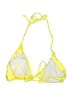 Unbranded Solid Yellow Swimsuit Top Size XL - photo 2