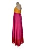 Unbranded 100% Polyester Color Block Pink Casual Dress Size L - photo 5