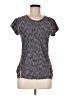 Athleta Chevron-herringbone Gray Active T-Shirt Size M - photo 1