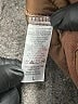 Double Zero 100% Polyester Solid Brown Jacket Size L - photo 7
