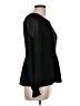 89th & Madison Black Long Sleeve Top Size L - photo 4