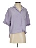 DAZY 100% Polyester Purple Short Sleeve Blouse Size S - photo 1