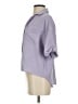 DAZY 100% Polyester Purple Short Sleeve Blouse Size S - photo 5