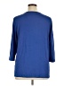 Creation L Blue 3/4 Sleeve Top Size 16 - photo 2