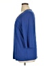 Creation L Blue 3/4 Sleeve Top Size 16 - photo 5