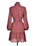 Max Studio 100% Polyester Hearts Burgundy Casual Dress Size M - photo 2